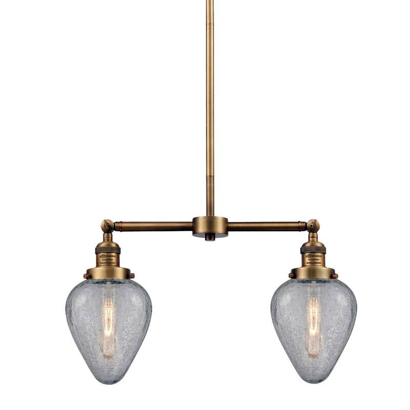 Innovations Lighting Geneseo 2 Light 21" Wide Linear Chandelier