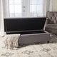 preview thumbnail 96 of 100, Mission Tufted Fabric Storage Ottoman Bench by Christopher Knight Home - 50.50"L x 18.75"W x 16.00"H