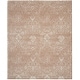 preview thumbnail 32 of 53, Nourison Damask Distressed Contemporary Area Rug 8' x 10' - Beige/Ivory - Runner/Rectangle