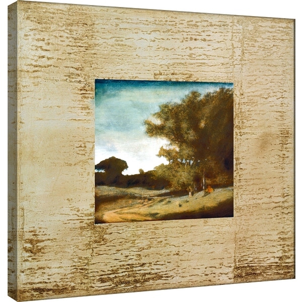 PTM Images 9-100872 PTM Canvas Collection 12" x 12" - "Tecnica I" Giclee Roads & Paths Art Print on Canvas