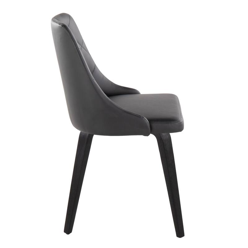 Carson Carrington Ockelbo Dining Chair with Bent Wood Legs (Set of 2)