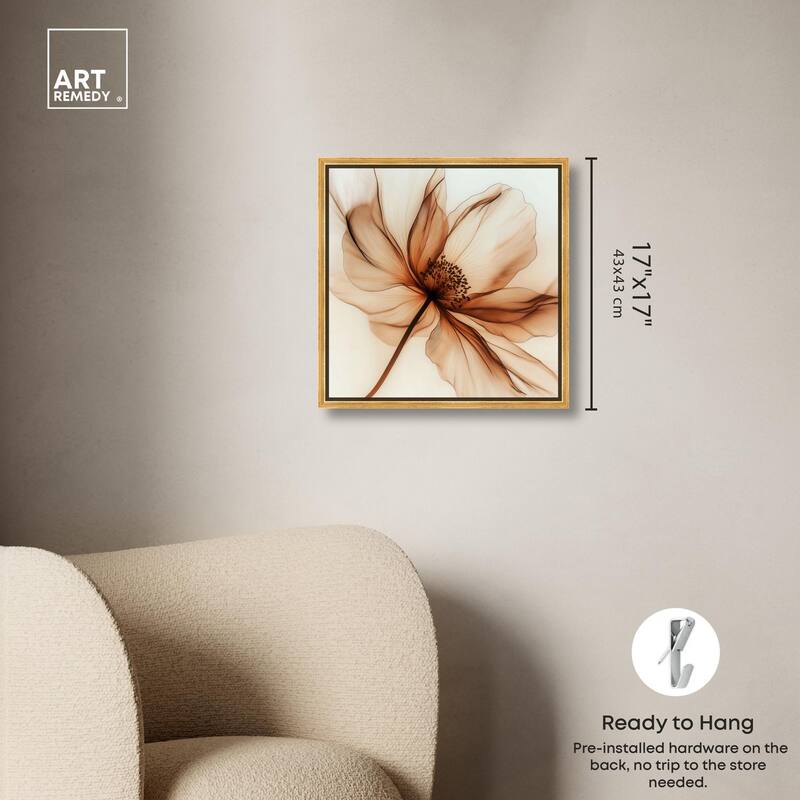 Fragile Elegance I Canvas by Art Remedy