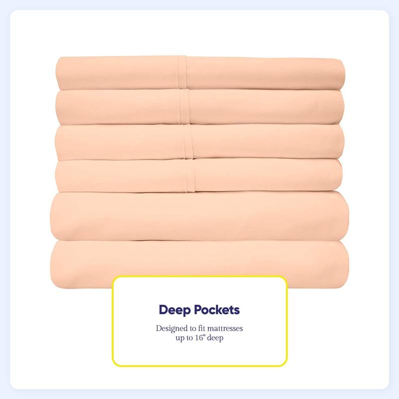RV Queen 6-Piece Bed Sheet Set