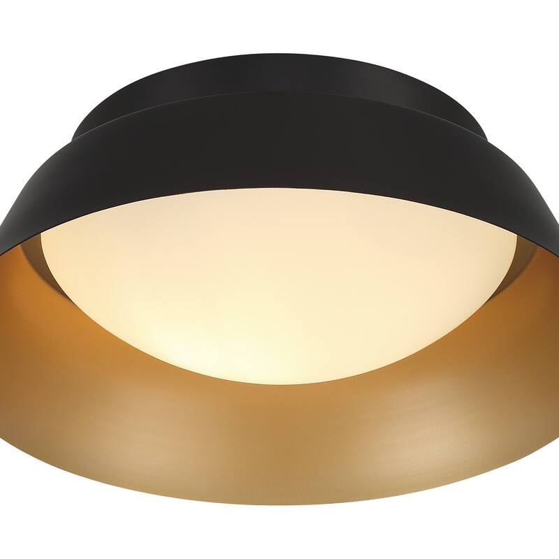 Bellevue CLCF55220 Donoven 2 Light 15" Wide Flush Mount Ceiling