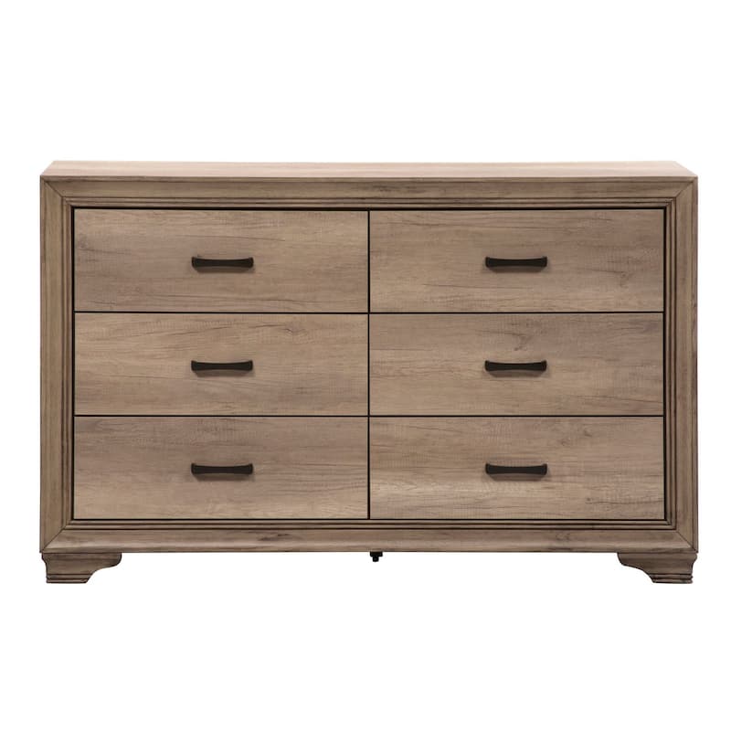 Sun Valley Sandstone 6 Drawer Dresser