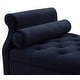 preview thumbnail 70 of 78, Eliza 82.5" Tufted Oversized Performance Fabric Chaise Lounge with Bolster Pillows