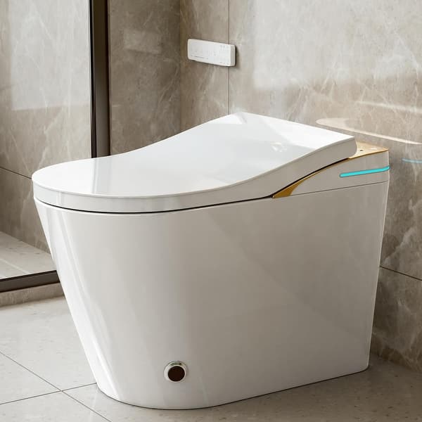 Yulika Y1 Smart Elongated Bidet Toilet with Heated Seat and Remote Control