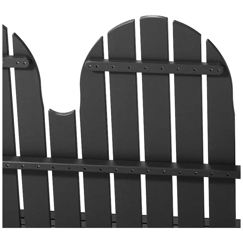 Hanniford Poly Adirondack 50 Inch Porch Swing