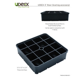 UDECX DIY Patio Leveling Riser Block - Bed Bath & Beyond - 42579150