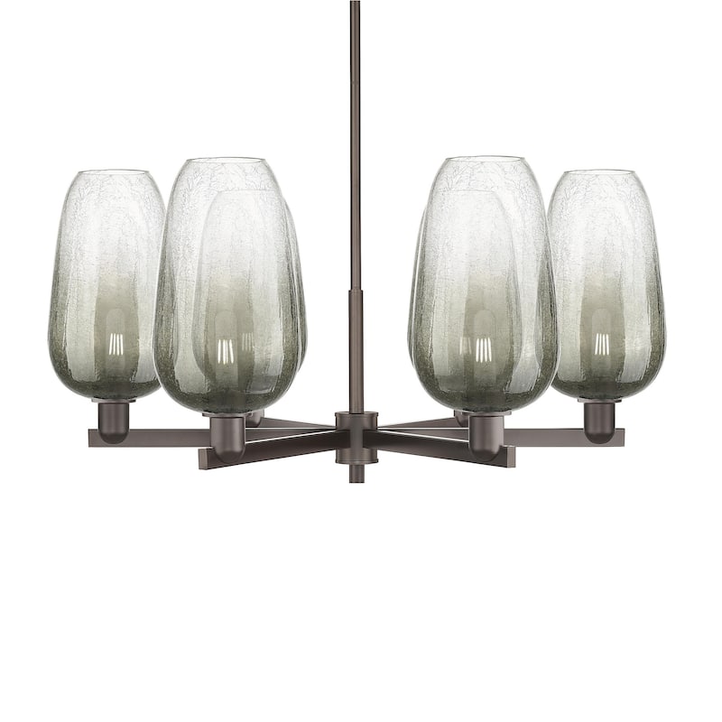 Innovations Lighting 716-6CR-17-24 Brookhaven Flute Chandelier