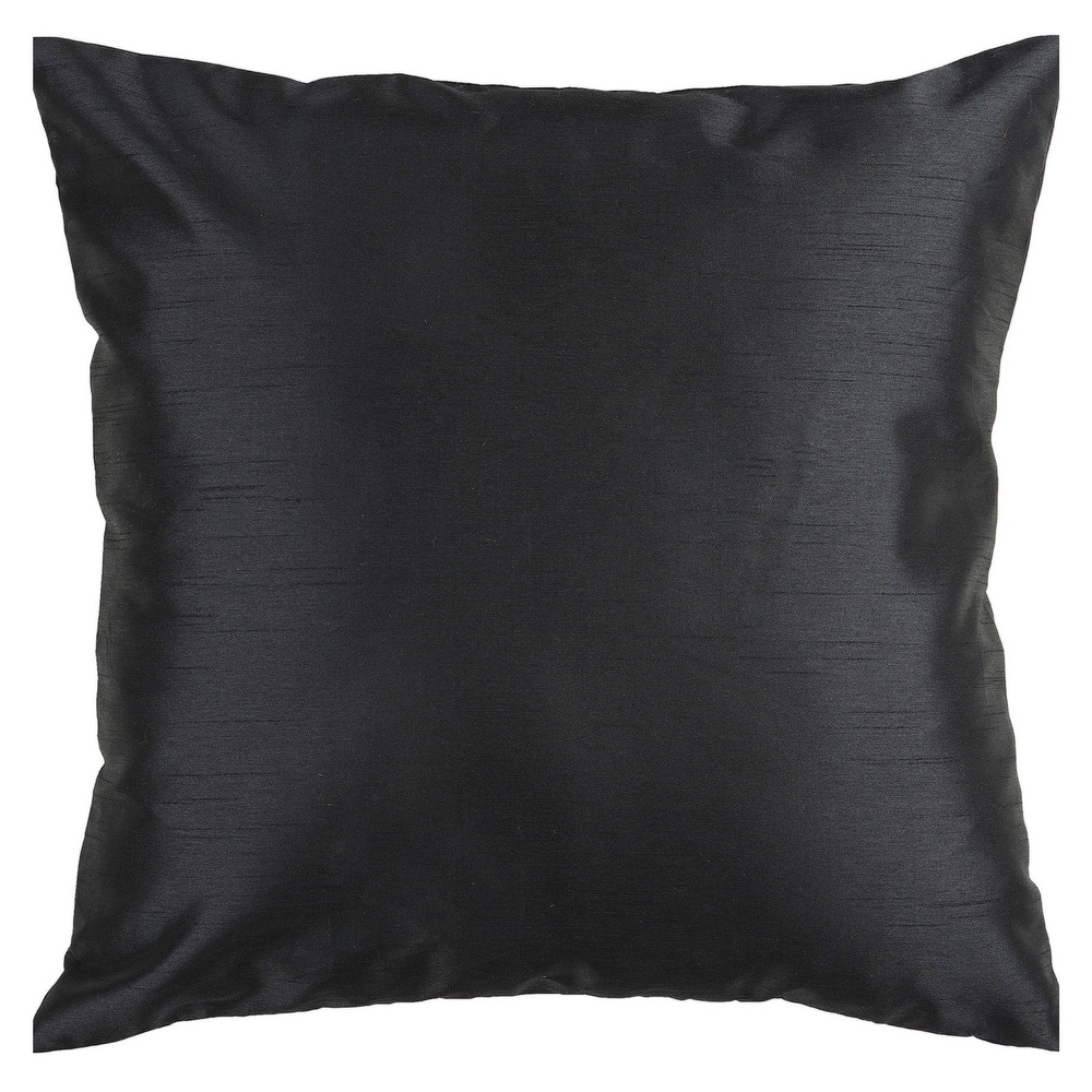 Artistic Weavers Decorative Chic 18-inch Square Solid Throw Pillow Cover with Poly Insert