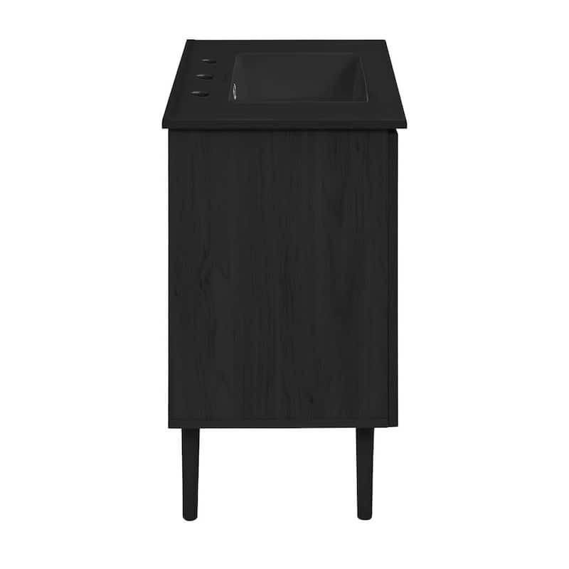 Swiss Madison SM-BV6202-3W Bron 37" Free Standing Single Basin Vanity