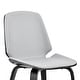 preview thumbnail 47 of 62, Brinley Walnut or Black Wood Upholstered Dining Chair