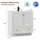 preview thumbnail 42 of 48, 30" Bathroom Vanity Cabinet with Undermount Sink & Faucet