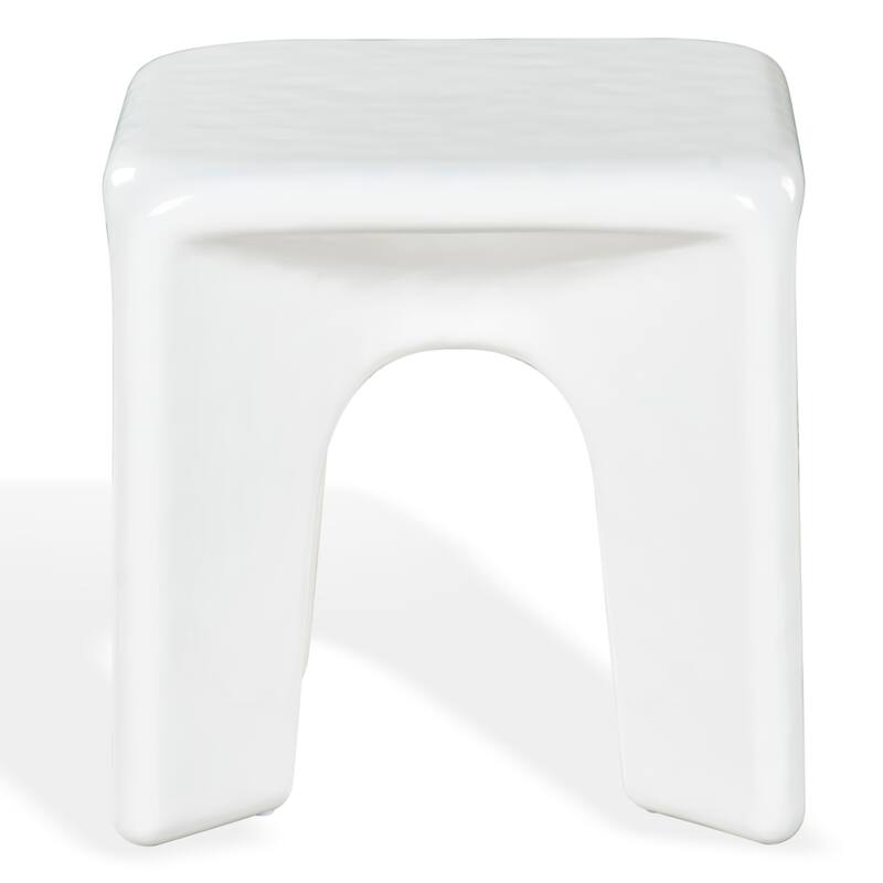 SAFAVIEH Couture Mayalin Square Accent Table - 22"W x 22"D x 22"H - White