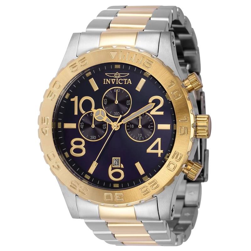Invicta Men's 40603 Specialty Quartz Chronograph Blue Dial Watch