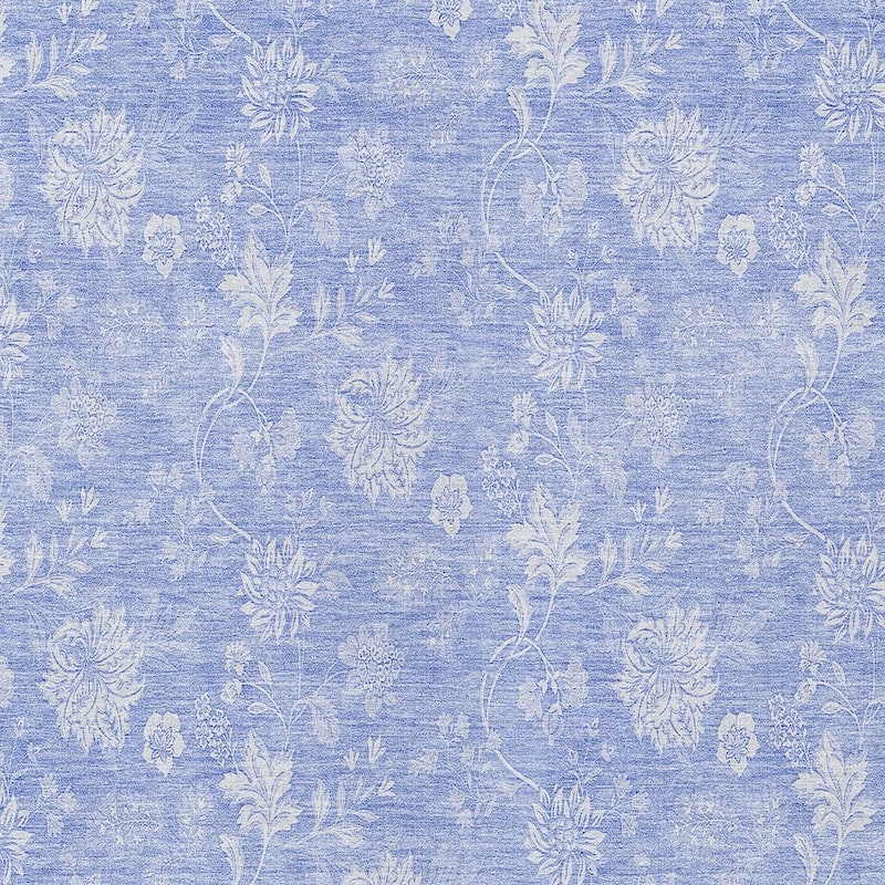 HomeRoots Floral Transitional Rectangle Outdoor Rug