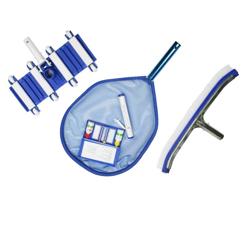 5-Piece Swimming Pool Vacuum Cleaning and Testing Kit
