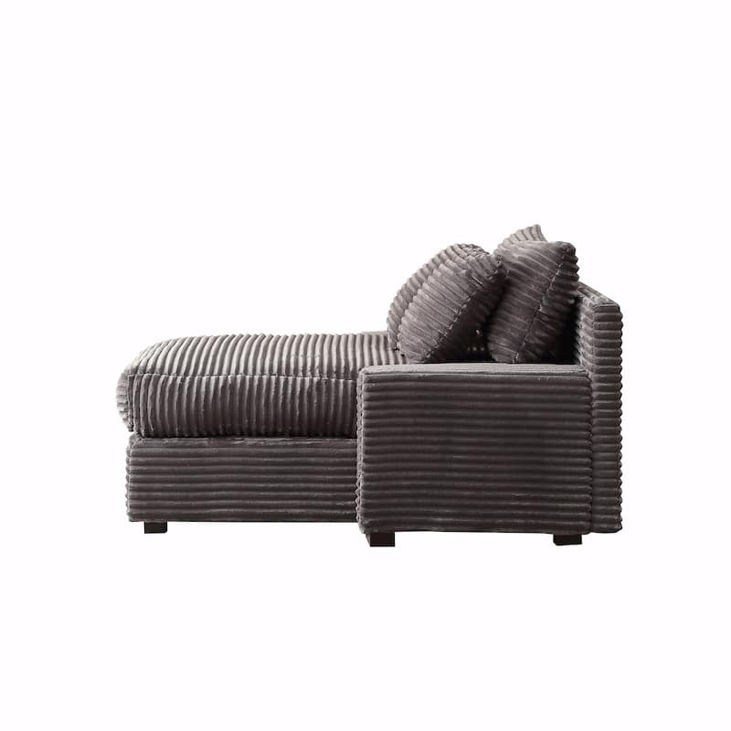 Quality Corduroy Upholstery Sleeper Sofa for Living Room