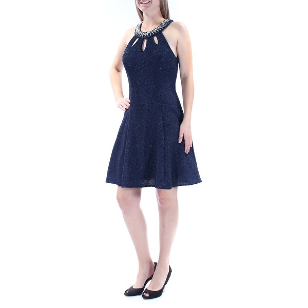 betsy and adam navy dress