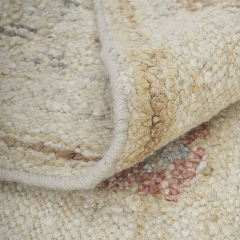 HomeRoots Floral Bohemian Rectangle Area Rug