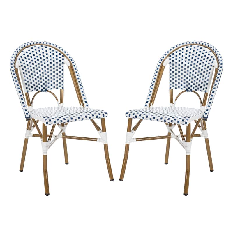 SAFAVIEH Marolyn Stackable Dining Chair (Set of 2) - 18Wx22Dx35H