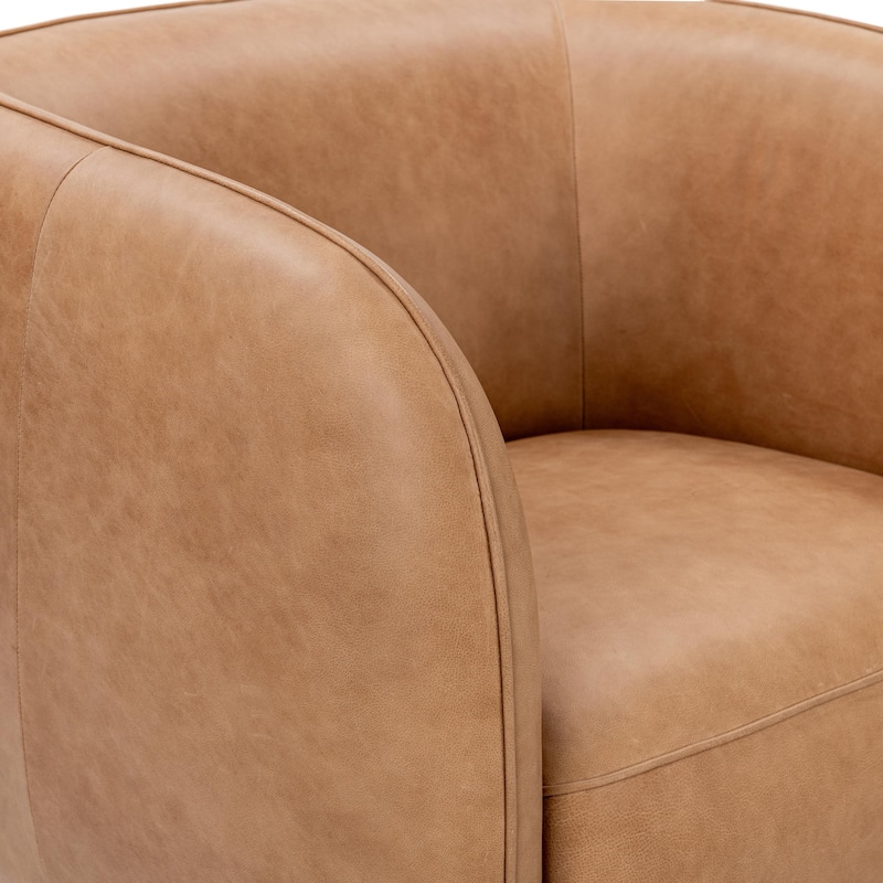 Classic Home Rinner Leather Accent Chair