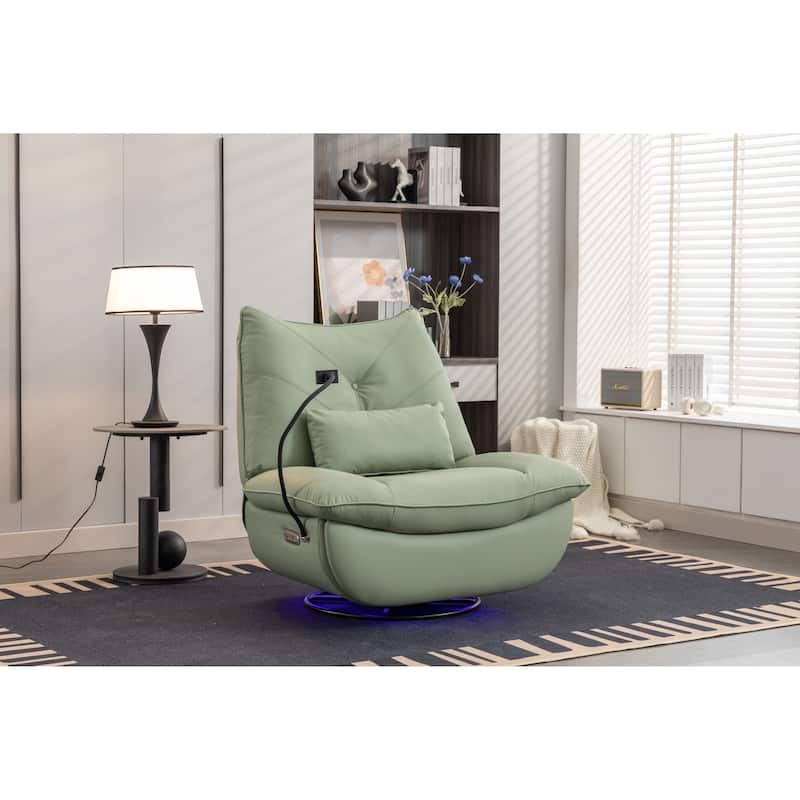 270 Swivel Glider Recliner Chair - Green
