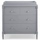 preview thumbnail 6 of 13, Delta Children Saint 4 Drawer Dresser with Changing Top Grey