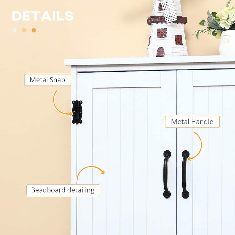 Farmhouse Kitchen Pantry Floor Storage Cabinet