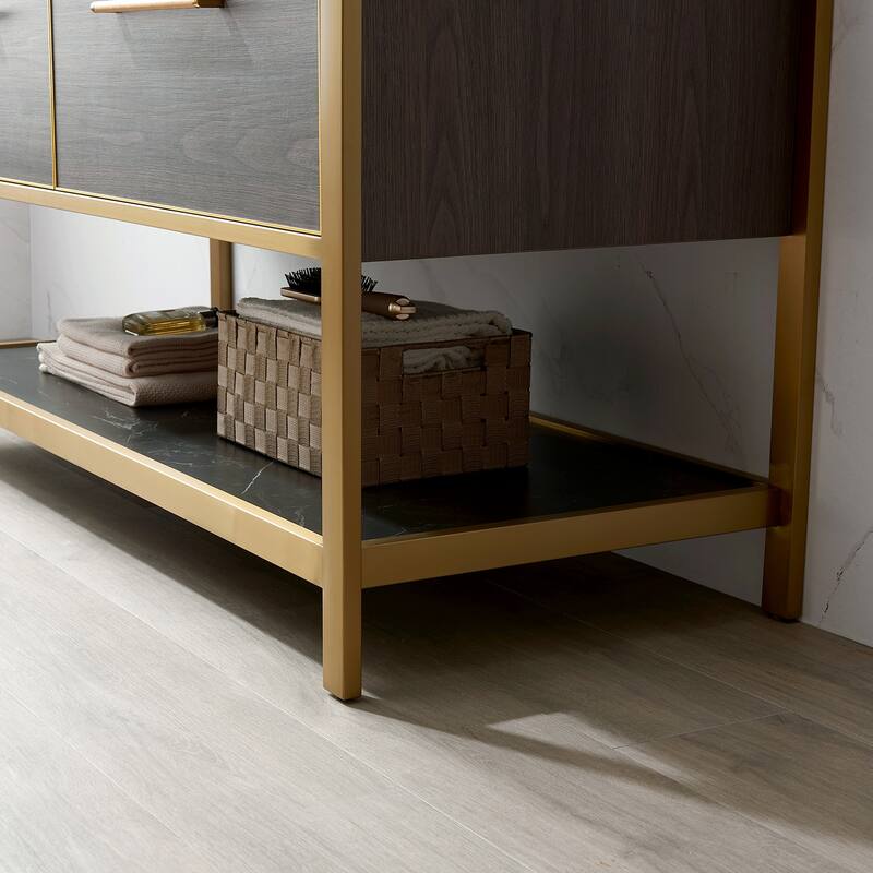 Segovia Bath Vanity with Sintered Stone Top