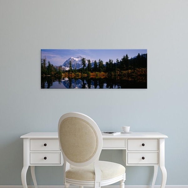 Easy Art Prints Panoramic Image 'Mount Shuksan, North Cascades National Park, Washington' Canvas Art