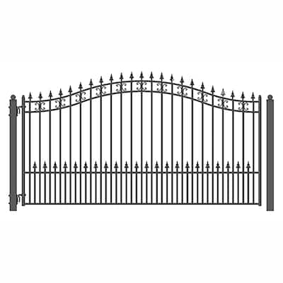 ALEKO Steel St. Louis Style 18 ft Single Swing Driveway Gate