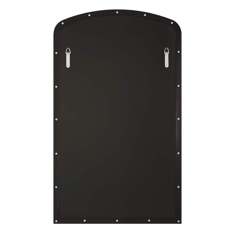 Uttermost Tordera Black Arch Mirror - 24"W x 40"H x 1"D
