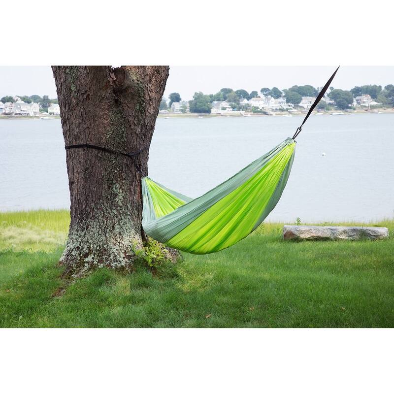 Makena Camping Hammock Set With Storage Bag Double Hammock for Two Outdoor Tree Swing Portable Hammock