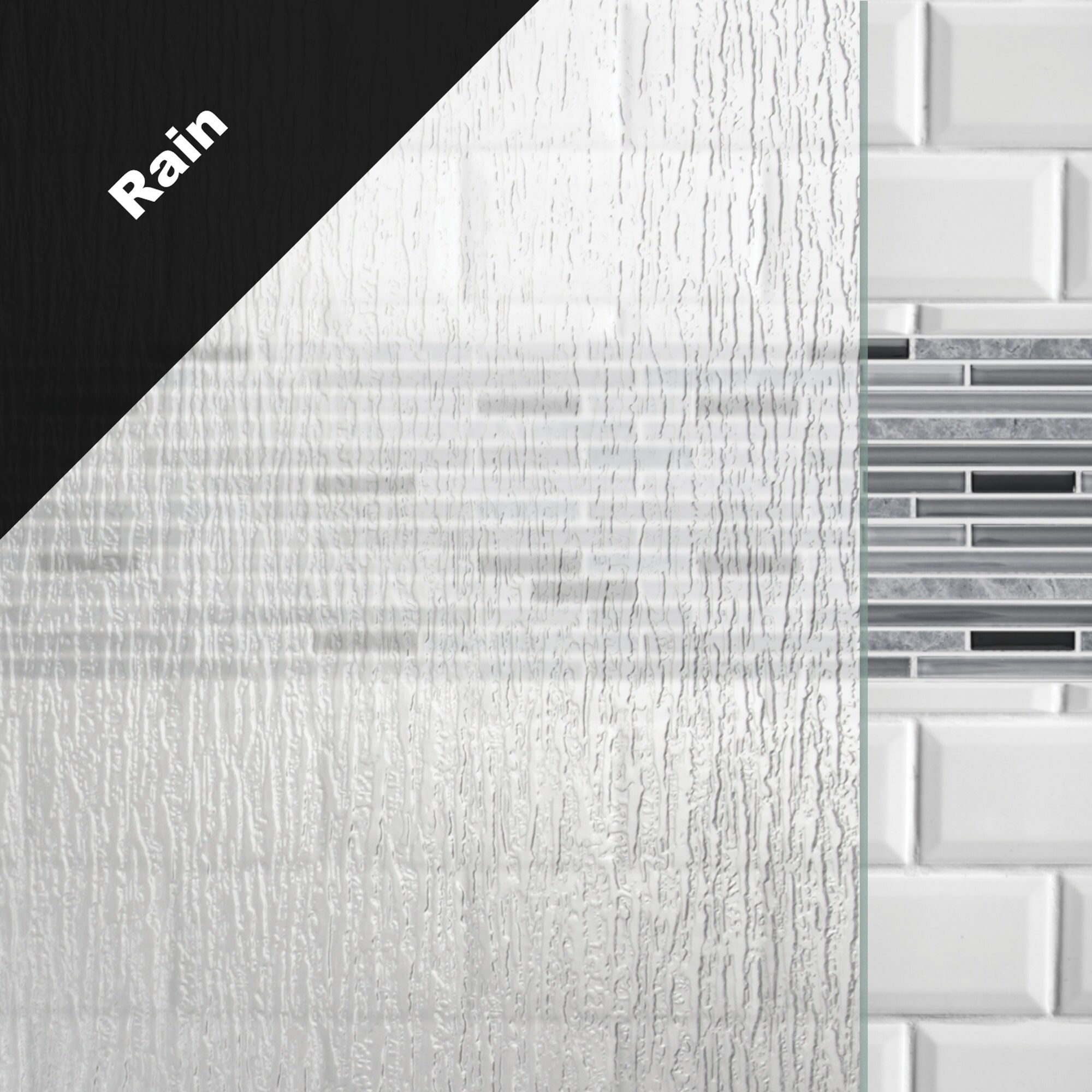 Delta Shower Doors Sd Trinsic 60 X 71 Semi Frameless Contemporary Sliding Shower Door In Nickel With Rain Glass Showers Bonsaipaisajismo Shower Doors