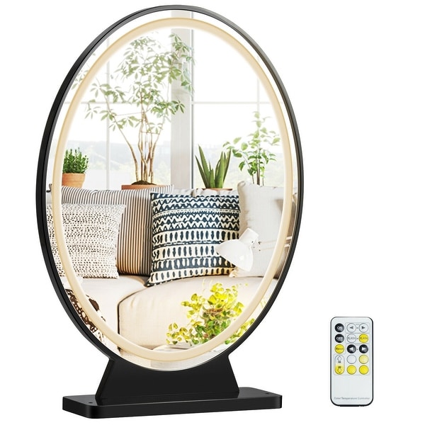 Bed bath and beyond on sale lighted makeup mirror