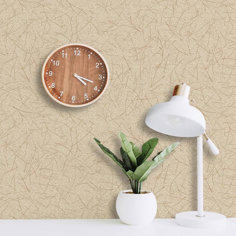 SUSSEXHOME Removable Wallpaper-Waterproof, Strippable, Light Resistance & Cleanable Wall Paper Roll-Wallpaper-Scratch