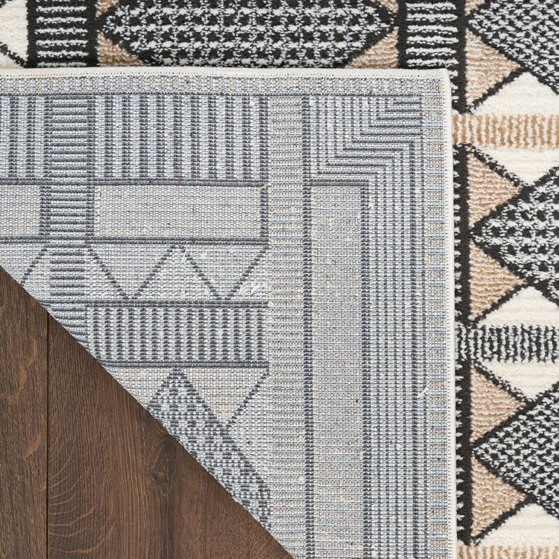 Nourison Nordic Indoor only Geometric Area Rug