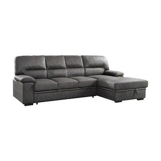 Apollo Sectional Sofa with Pull-Out Bed and Right Chaise ...