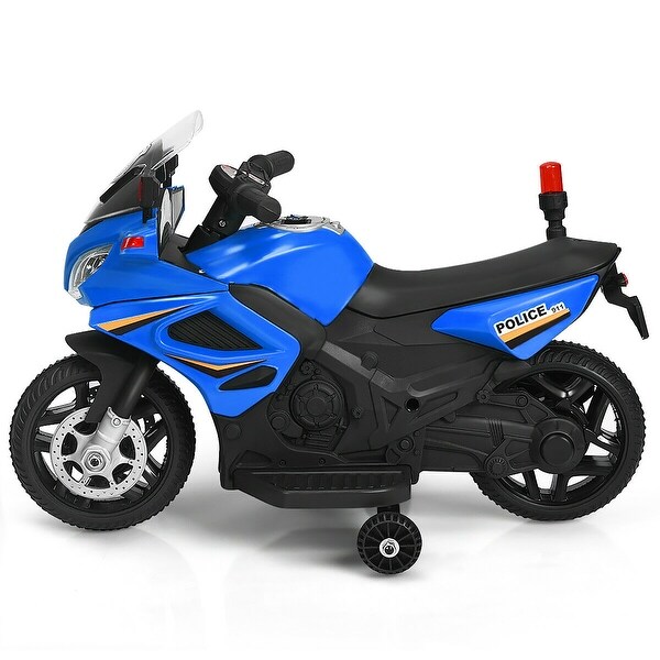 kids electric police bike