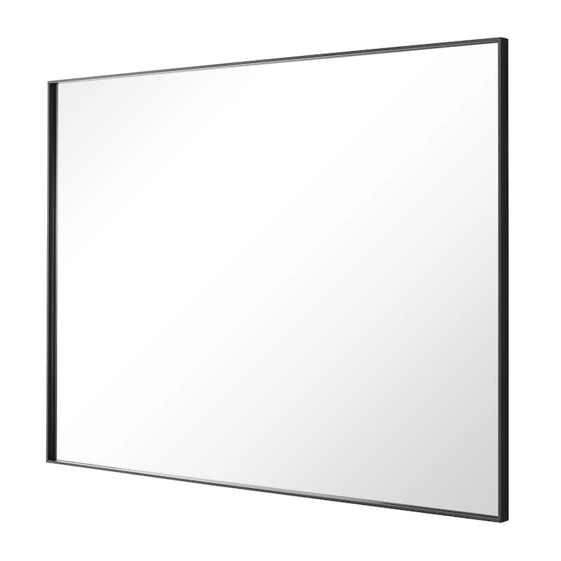 Rectangle Aluminum Framed Wall Mirror Bathroom Vanity Mirror
