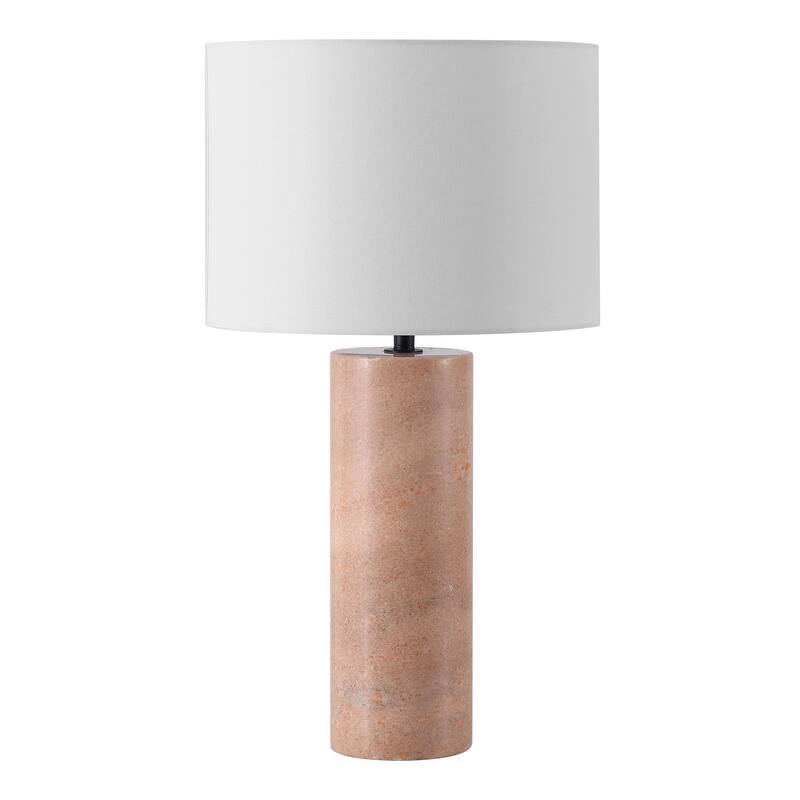 SAFAVIEH Couture Jillianna Round Marble Table Lamp - 1"W x 14"D x 25"H