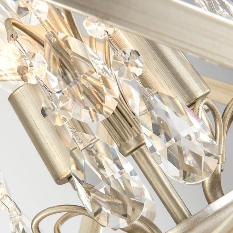Maxax 4 - Light 16.5'' Globe Semi Flush Mount - 16.5*16.5*20