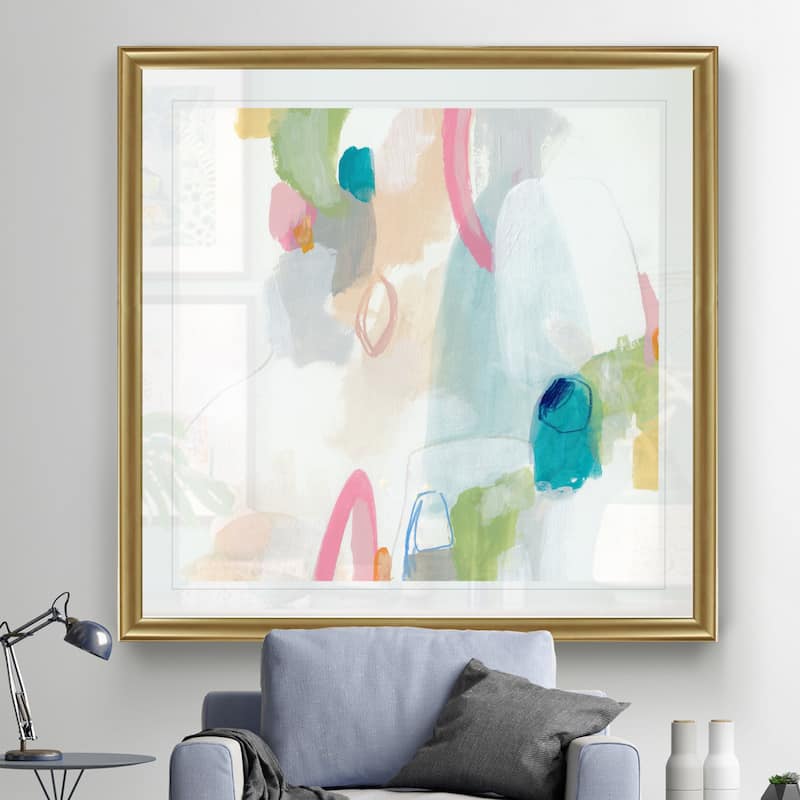Candy Jacket I -Black Framed Print