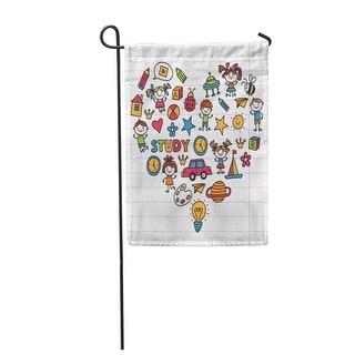 Overstock Drawing Singing Exploration Sport Kindergarten Preschool Nursery Children Play Garden Flag Decorative Flag House Banner All Seasons From Overstock Com Daily Mail,Line Drawing Hand Drawing Outline