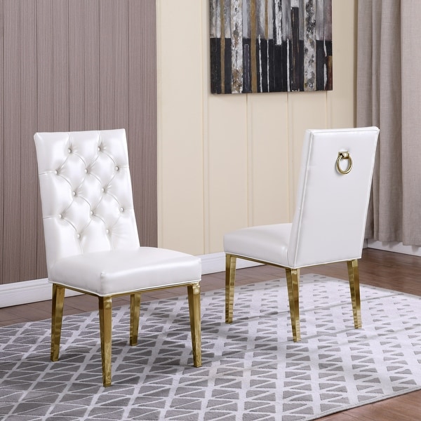 Best tufted sales dining chairs