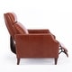preview thumbnail 39 of 44, Brooklyn Faux Leather Push Back Recliner by Greyson Living