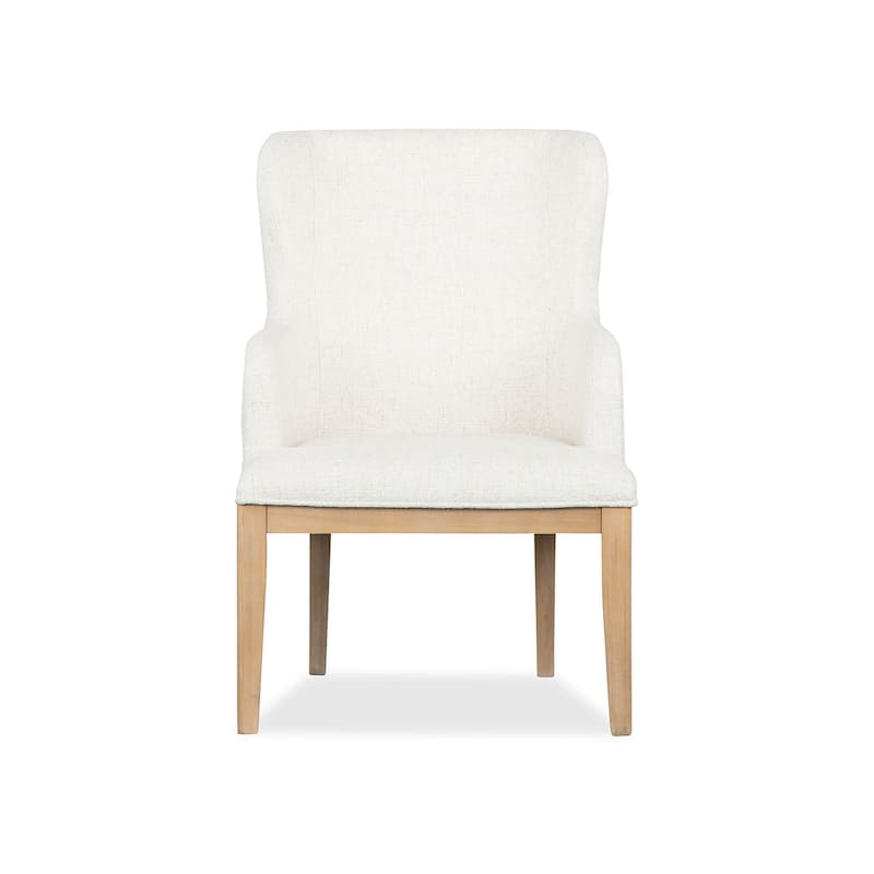 Magnussen Home Somerset Butternut Upholstered Arm Chair Two Pack - 26.13''W x 27.13''D x 37.63''H