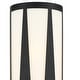 preview thumbnail 3 of 2, Royston Integrated LED Black Sconce